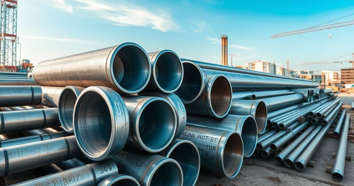 Tubo aço galvanizado como escolha ideal para estruturas duráveis