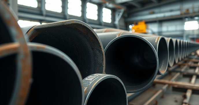 Tubo de aço com costura como solução versátil para construção