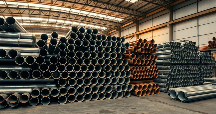 Tubo galvanizado preço: saiba como escolher e economizar